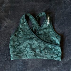Gymshark camo sport bra